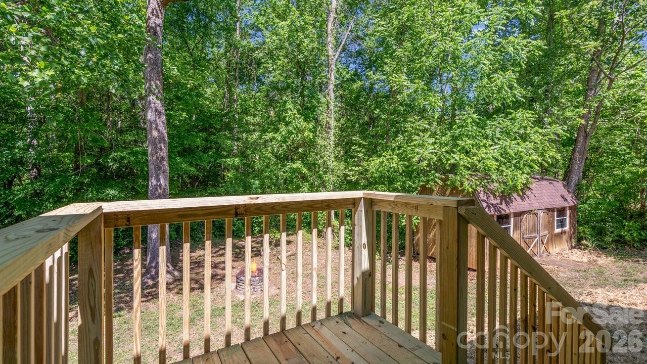 175 Fallsworth Court Salisbury, NC 28147 - Photo 28 of 35 a view of balcony with deck and trees