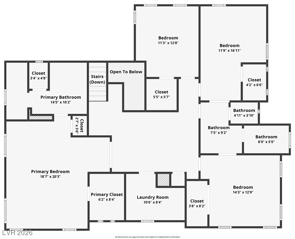 6503 Adrian Ridge Las Vegas, NV 89149 - Photo 33 of 59 Upstairs