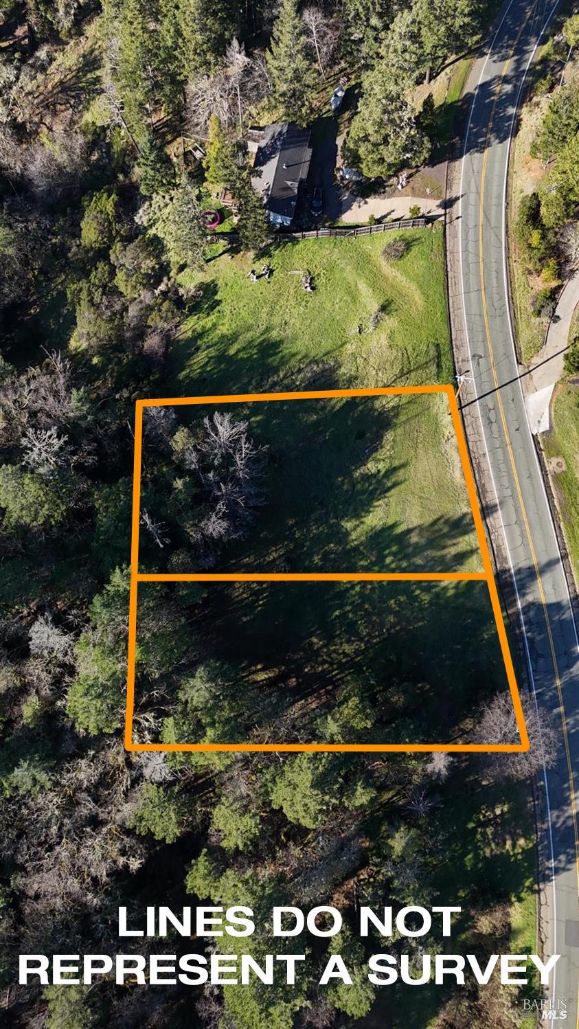 26400-26500 Sherwood Road Willits, CA 95490 - Photo 11 of 11 a view of a yard