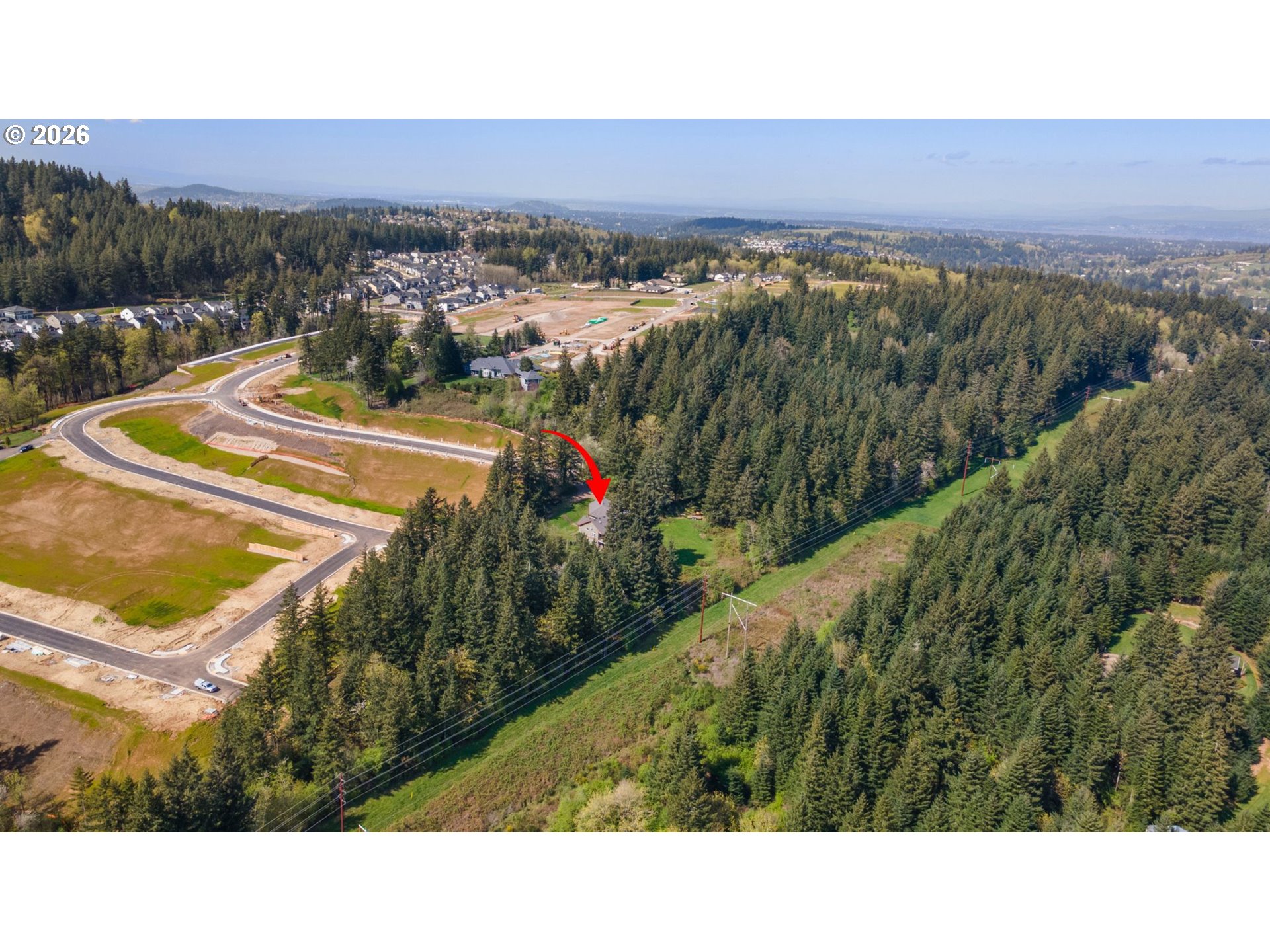 10534 Southeast Vradenburg Road Happy Valley, OR 97086 - Photo 36 of 39 a view of a city and mountains in the background