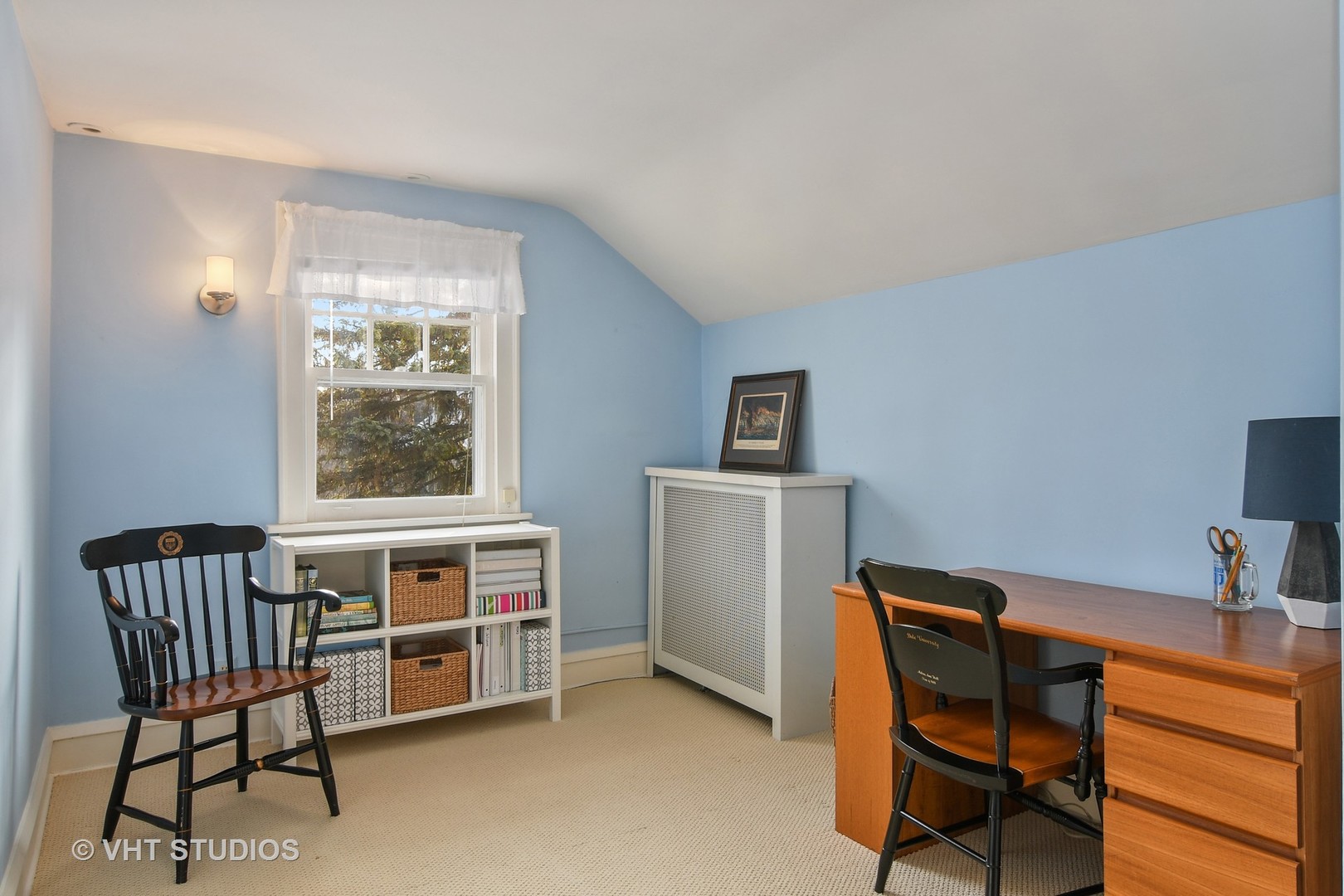 141 Robsart Place Kenilworth, IL 60043 - Photo 20 of 38 a view of a workspace with furniture and a window