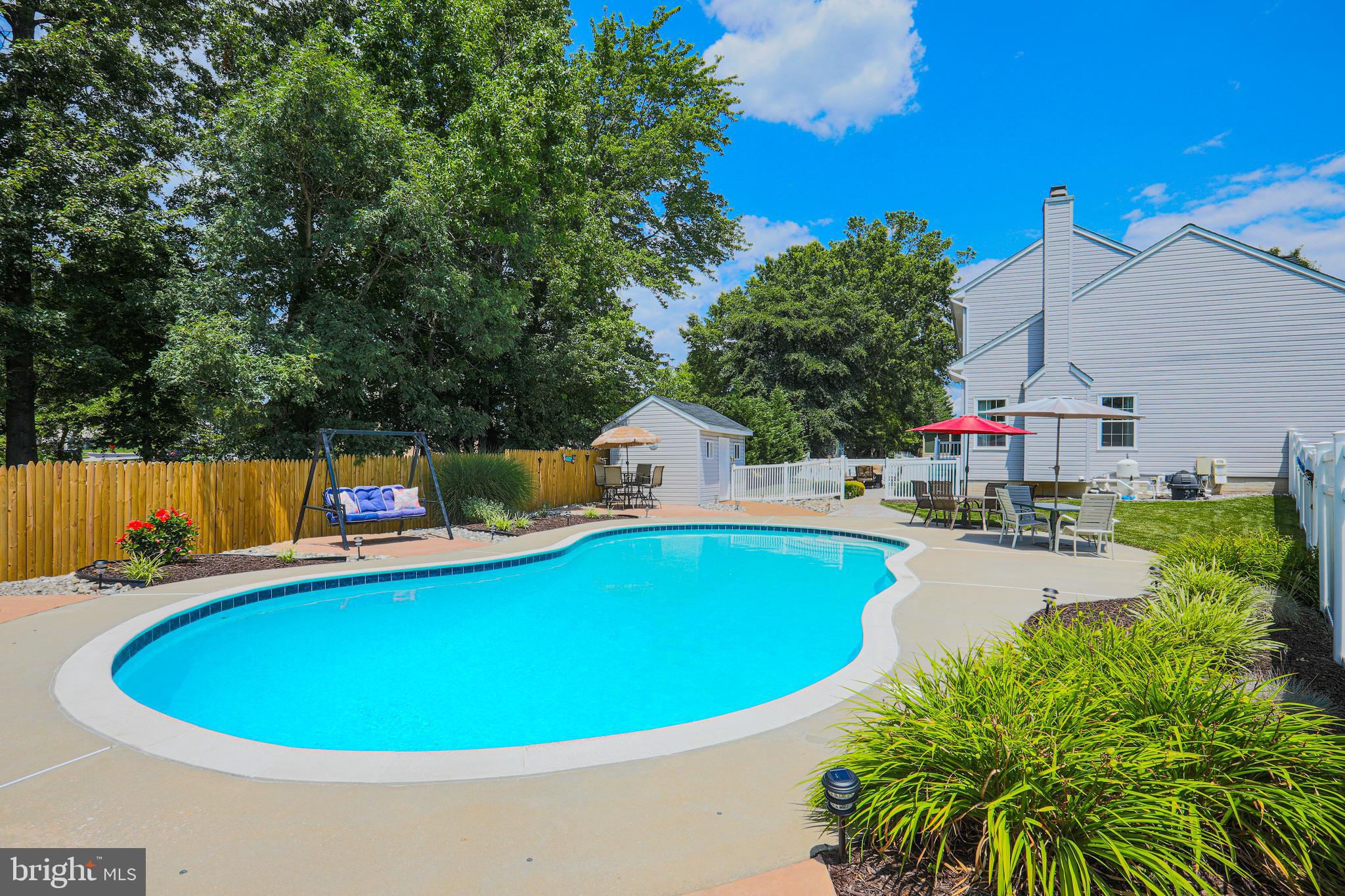 14 Dovefield Road Perry Hall, MD 21128 - Photo 47 of 56 Saltwater Pool