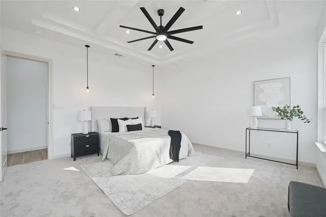 a bathroom with a double vanity sink mirror and shower