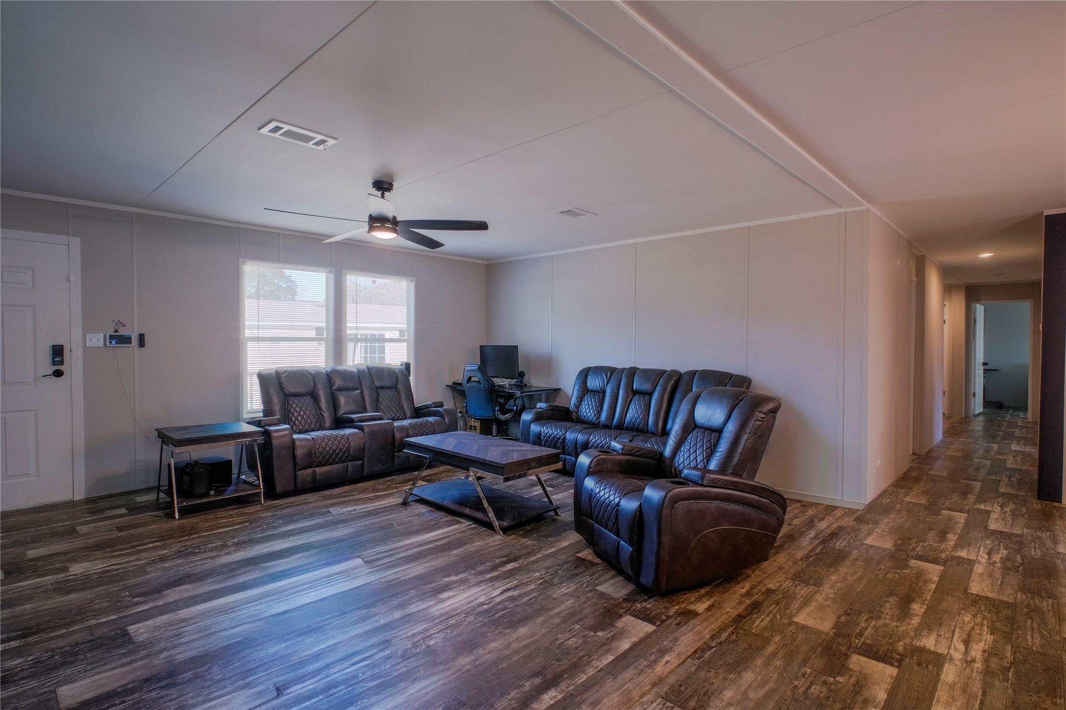 5402 Five Oaks Drive Spring, TX 77389 - Photo 4 of 20 a living room with furniture window and wooden floor