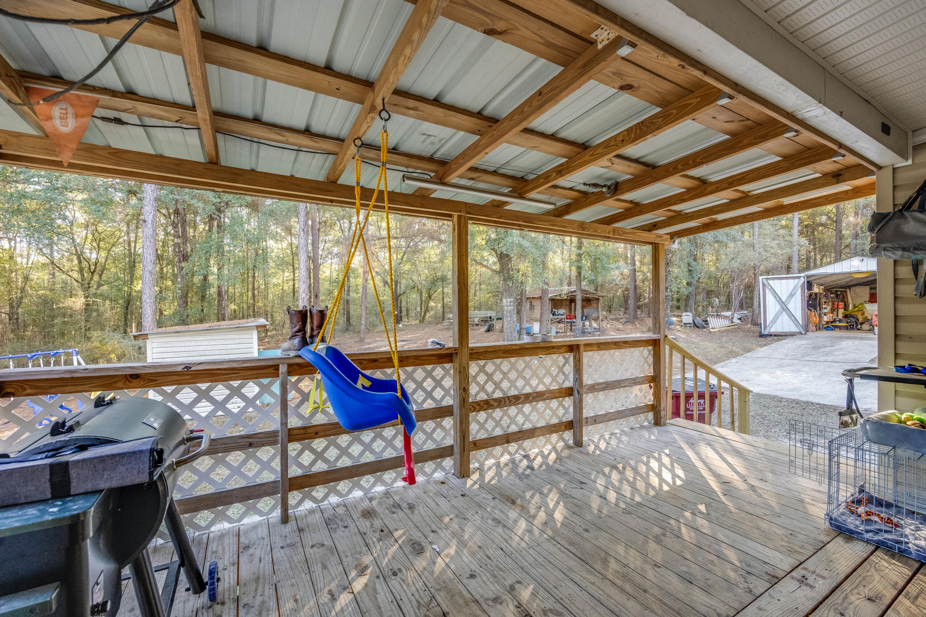 1953 Cotton Creek Road Baker, FL 32531 - Photo 25 of 38 a view of an outdoor sitting area