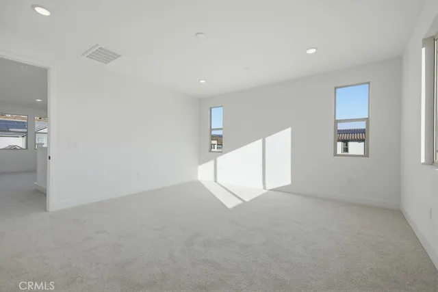 a view of a hallway with window