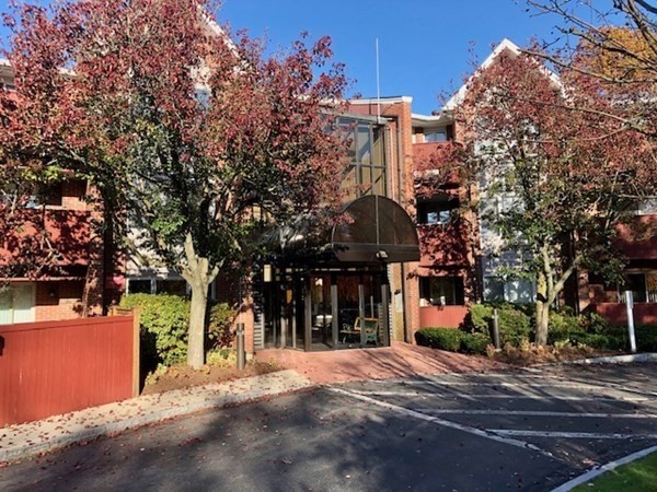 a view of street along with trees