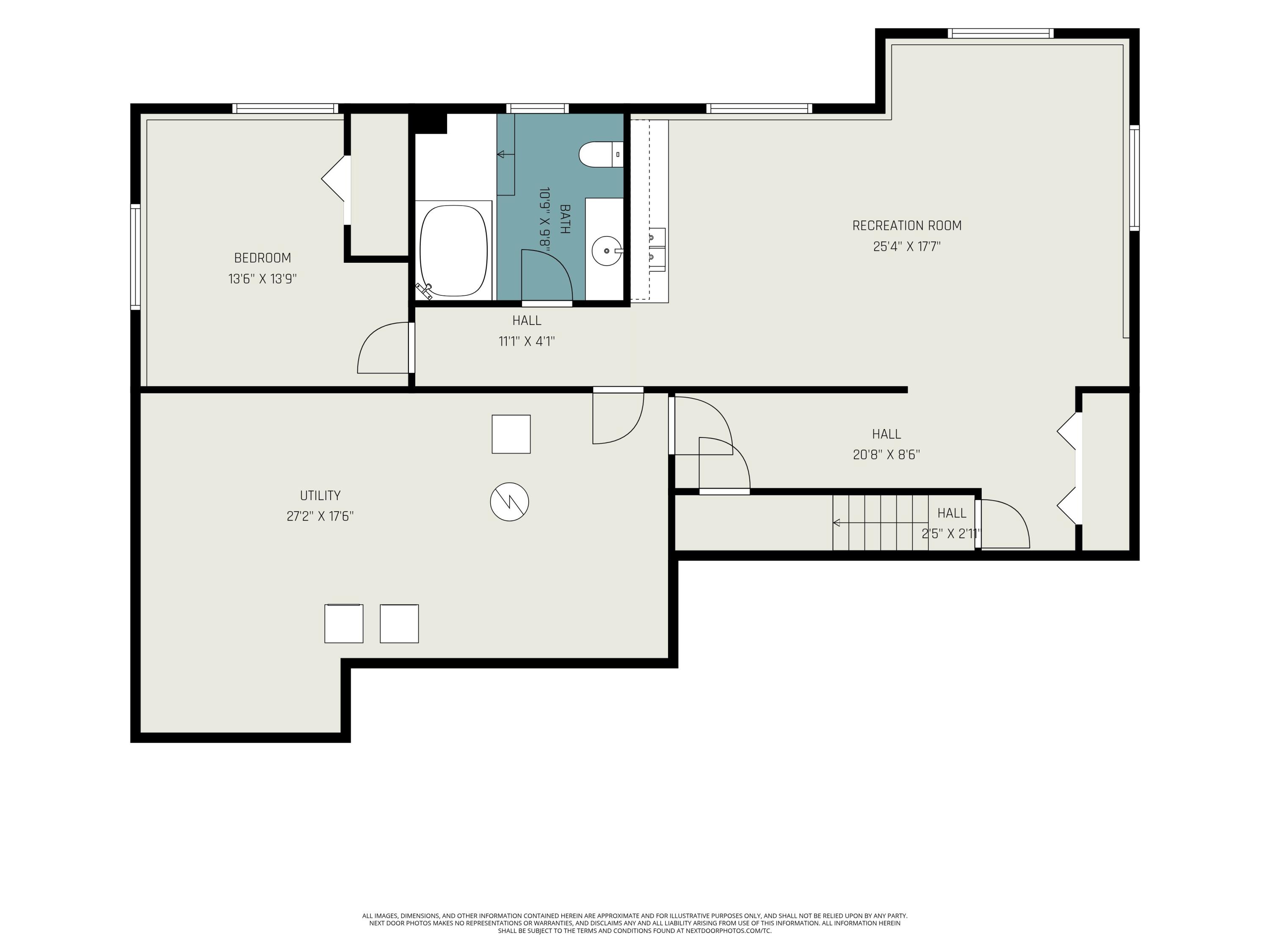 3155 11 Mile Road Northeast Rockford, MI 49341 - Photo 33 of 33 Floor Plan Basement