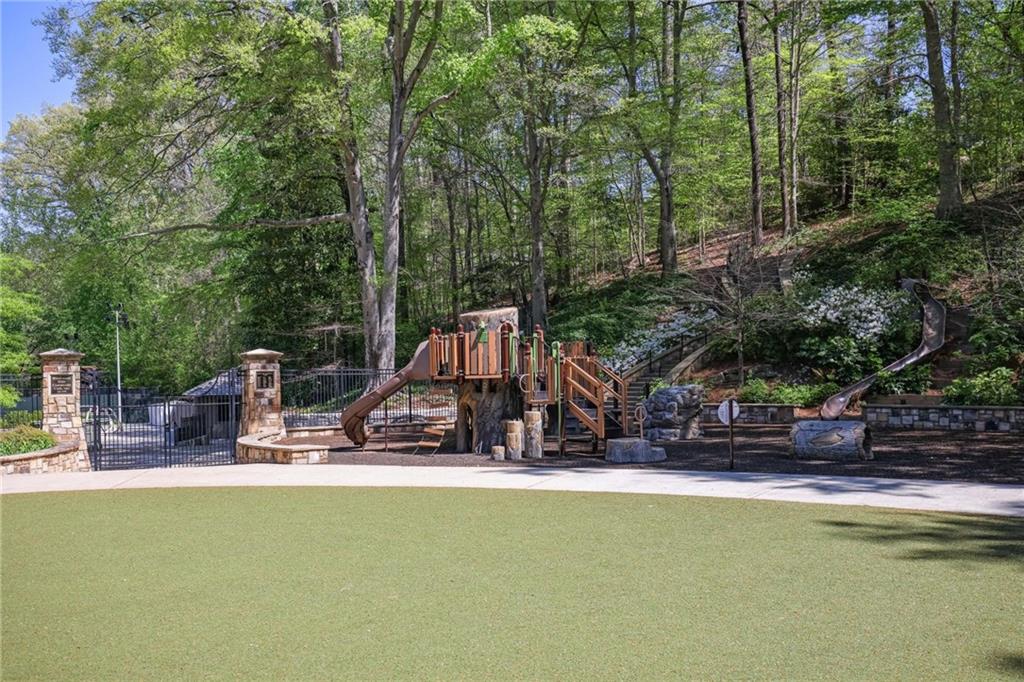 10 Palisades Road Northeast Atlanta, GA 30309 - Photo 47 of 49 a view of a swimming pool with a slide