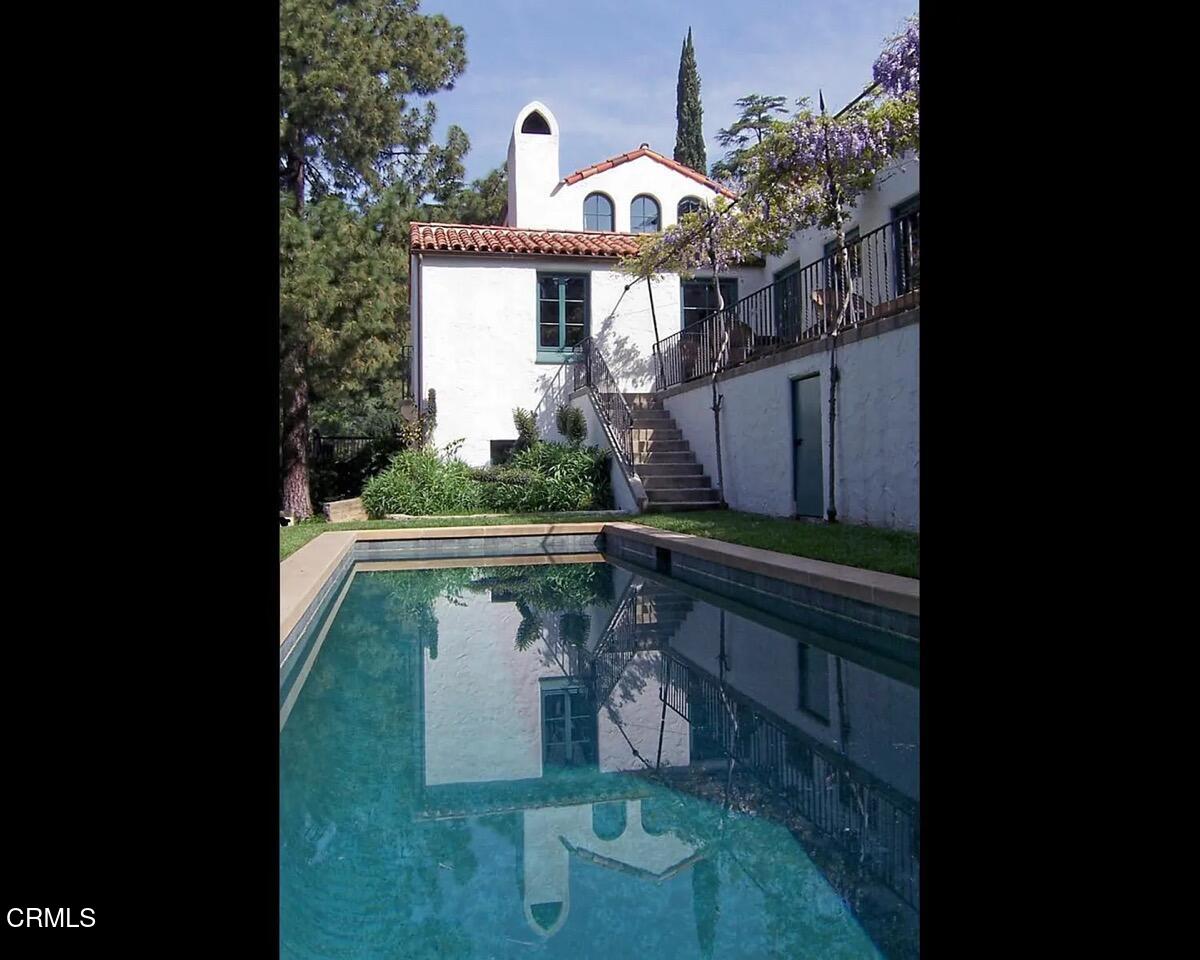 5237 Alta Canyada Road La Canada Flintridge, CA 91011 - Photo 27 of 27 a view of swimming pool with an outdoor seating
