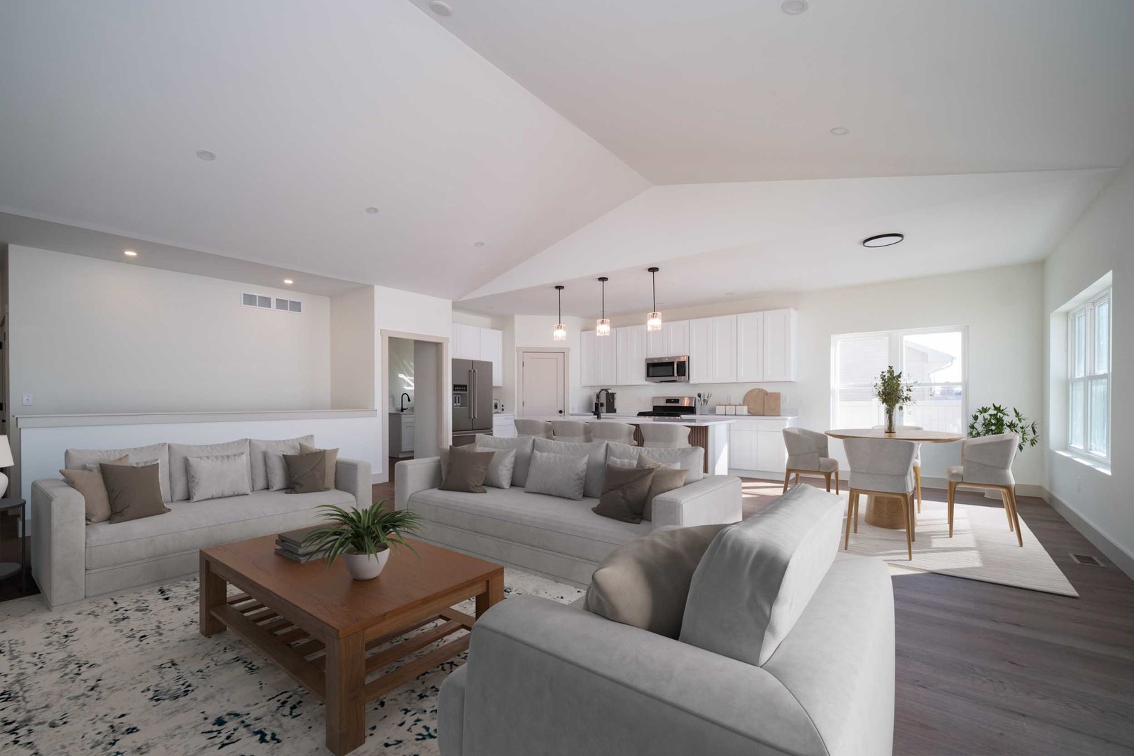 550 Cross Plains Road Rockford, IL 61107 - Photo 4 of 34 a living room with furniture and wooden floor