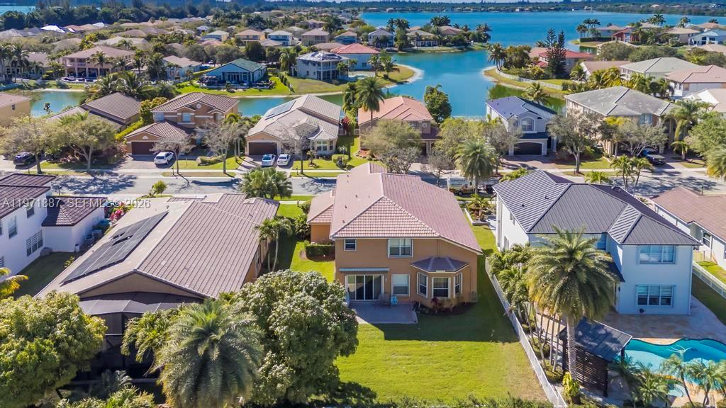 5321 Southwest 184th Way Miramar, FL 33029 - Photo 37 of 43 an aerial view of residential houses with outdoor space and swimming pool