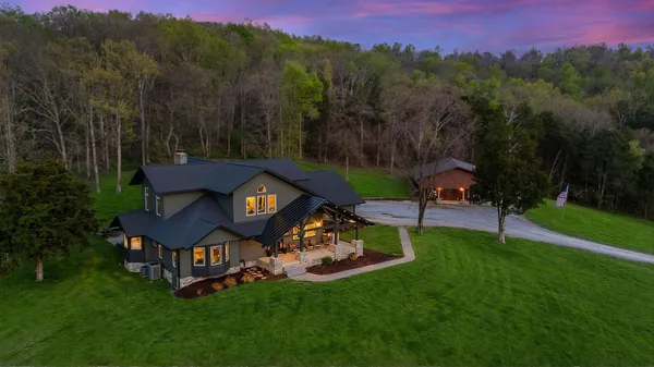 a garden view with a seating space and garden
