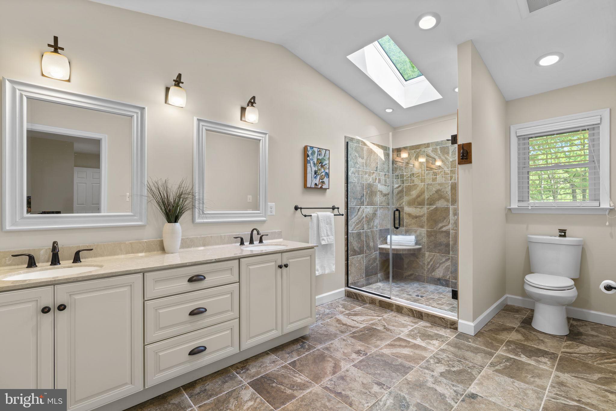 7968 Browns Bridge Road Highland, MD 20777 - Photo 14 of 49 Remodeled primary bathroom