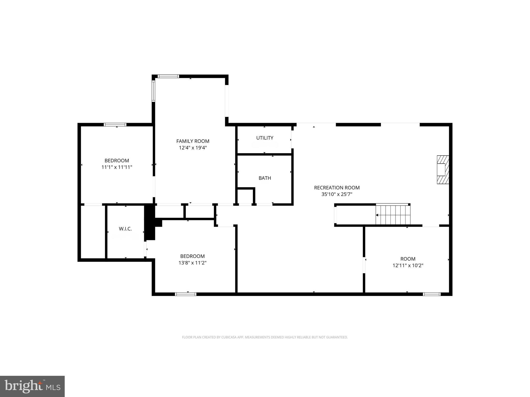 7968 Browns Bridge Road Highland, MD 20777 - Photo 49 of 49 Lower level floorplan