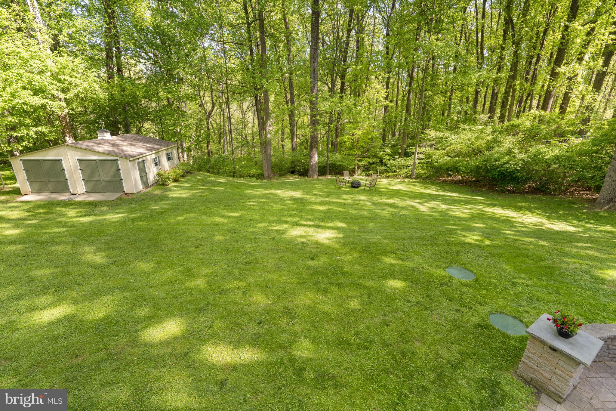 7968 Browns Bridge Road Highland, MD 20777 - Photo 33 of 49 View from deck overlooking wooded lot