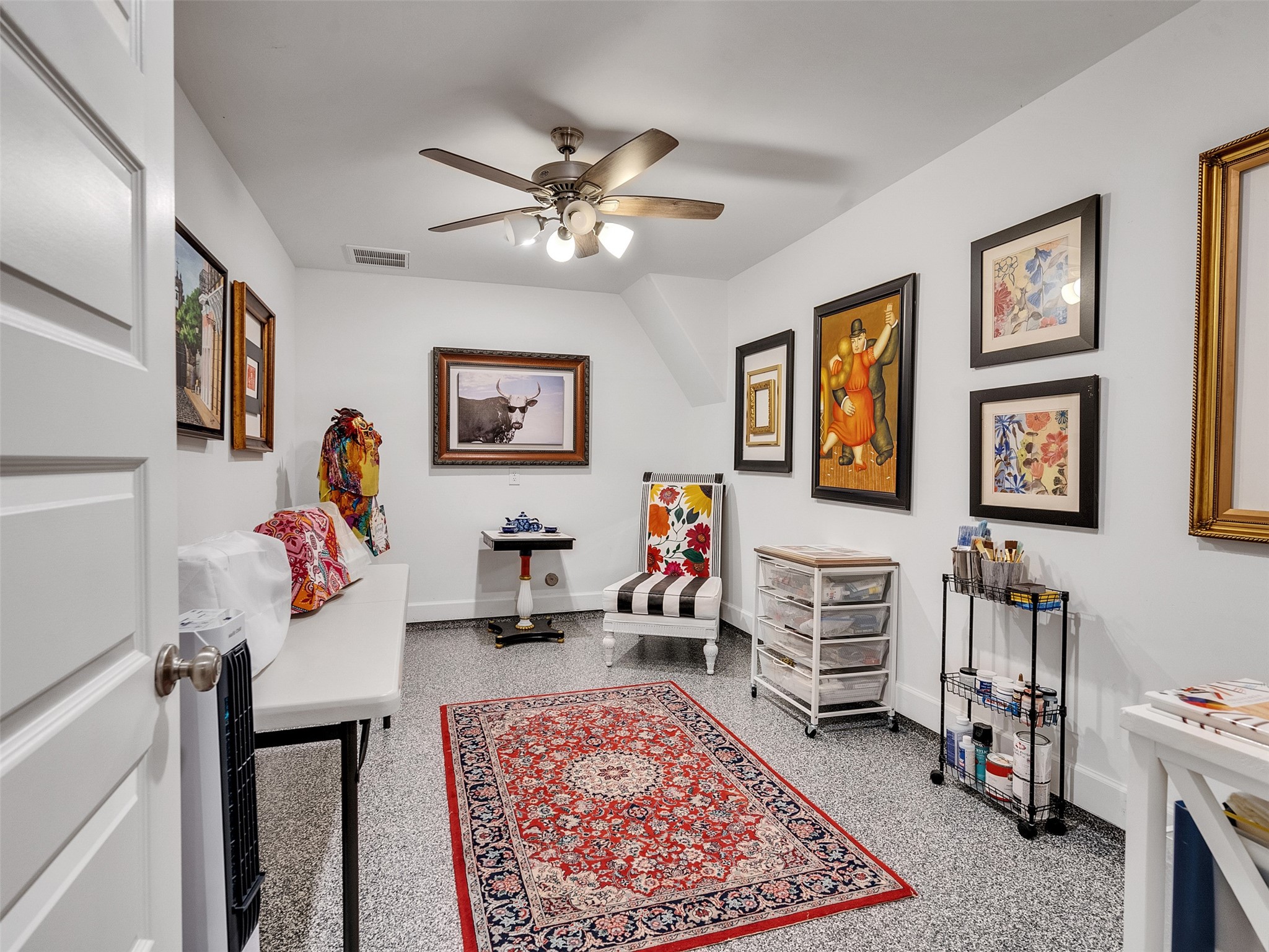 5422 Farm Hill Way Fulshear, TX 77406 - Photo 34 of 50 a living room with furniture and a flat screen tv
