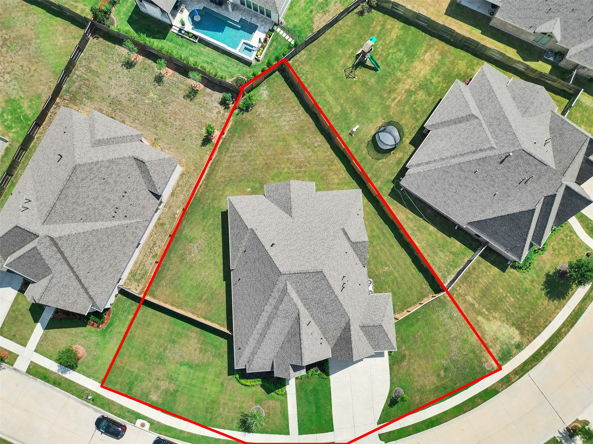 5422 Farm Hill Way Fulshear, TX 77406 - Photo 4 of 50 a view of swimming pool with a yard