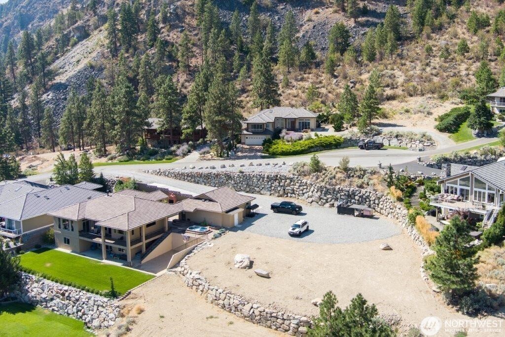 15330 Lakeview Street Entiat, WA 98822 - Photo 10 of 27 a view of a house with a big yard