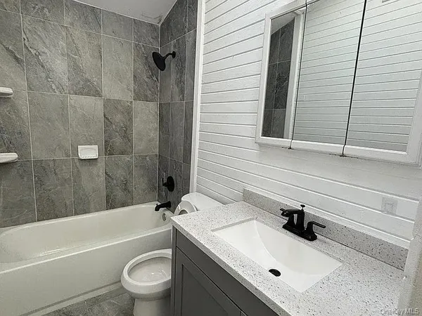 a bathroom with a sink and a toilet