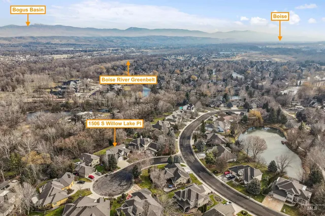 $852,500 | 1506 South Willow Lake Place, Eagle, ID 83616