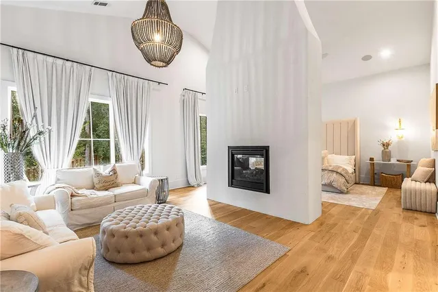 a bathroom with a sink and tub