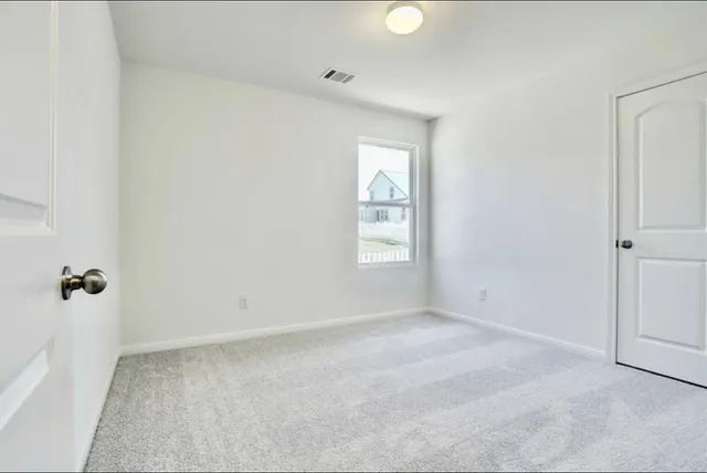 a backyard of a house