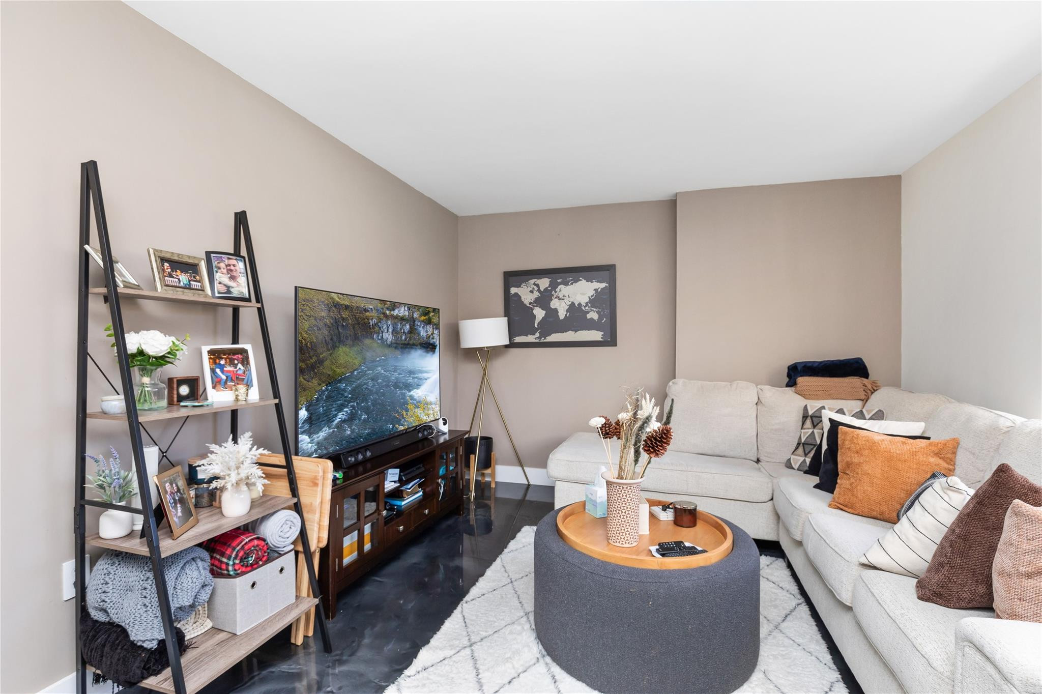 3461 Southwest 24th Street Miami, FL 33145 - Photo 17 of 55 a living room with furniture and a flat screen tv