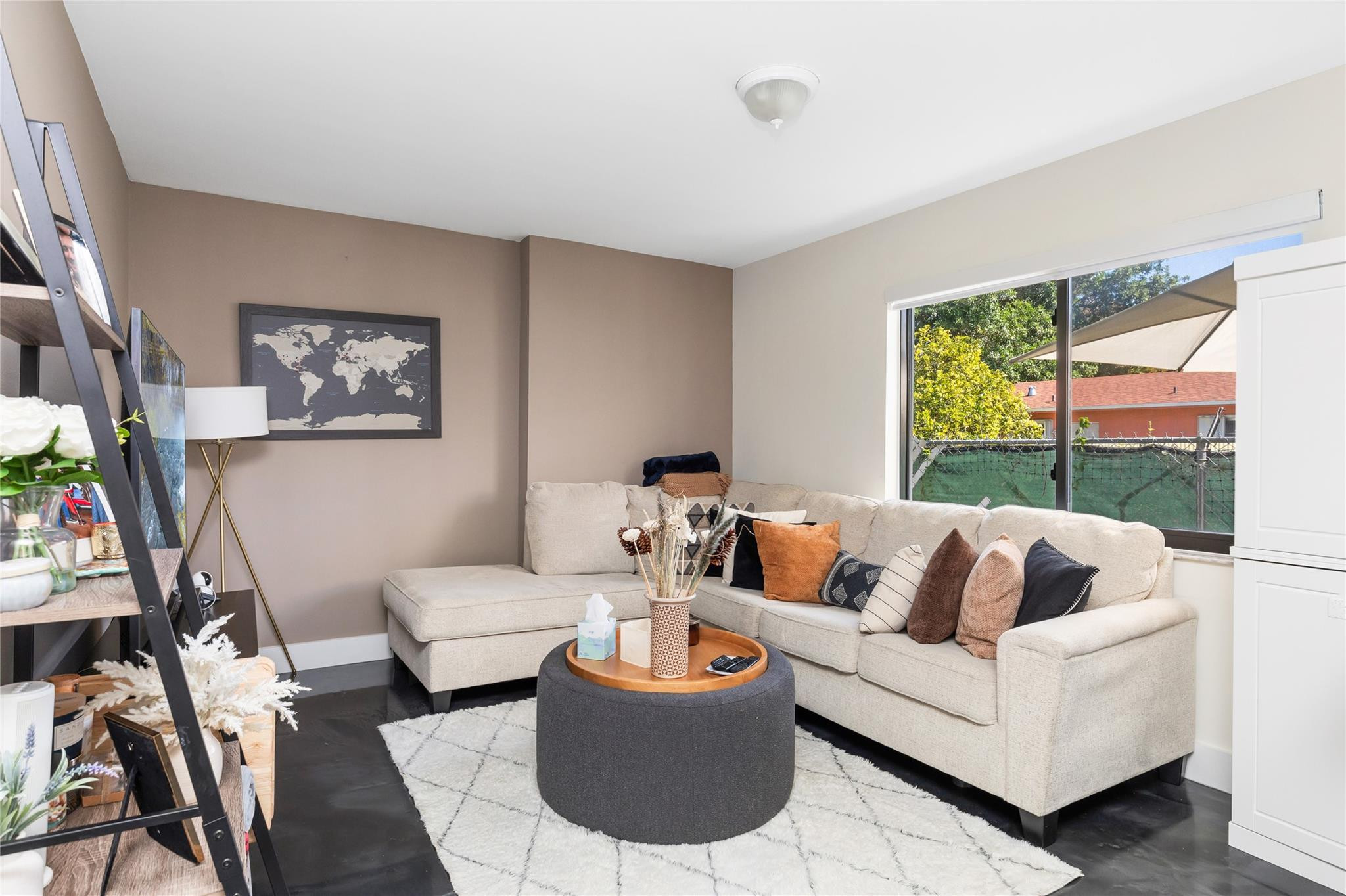 3461 Southwest 24th Street Miami, FL 33145 - Photo 18 of 55 a living room with furniture and a large window