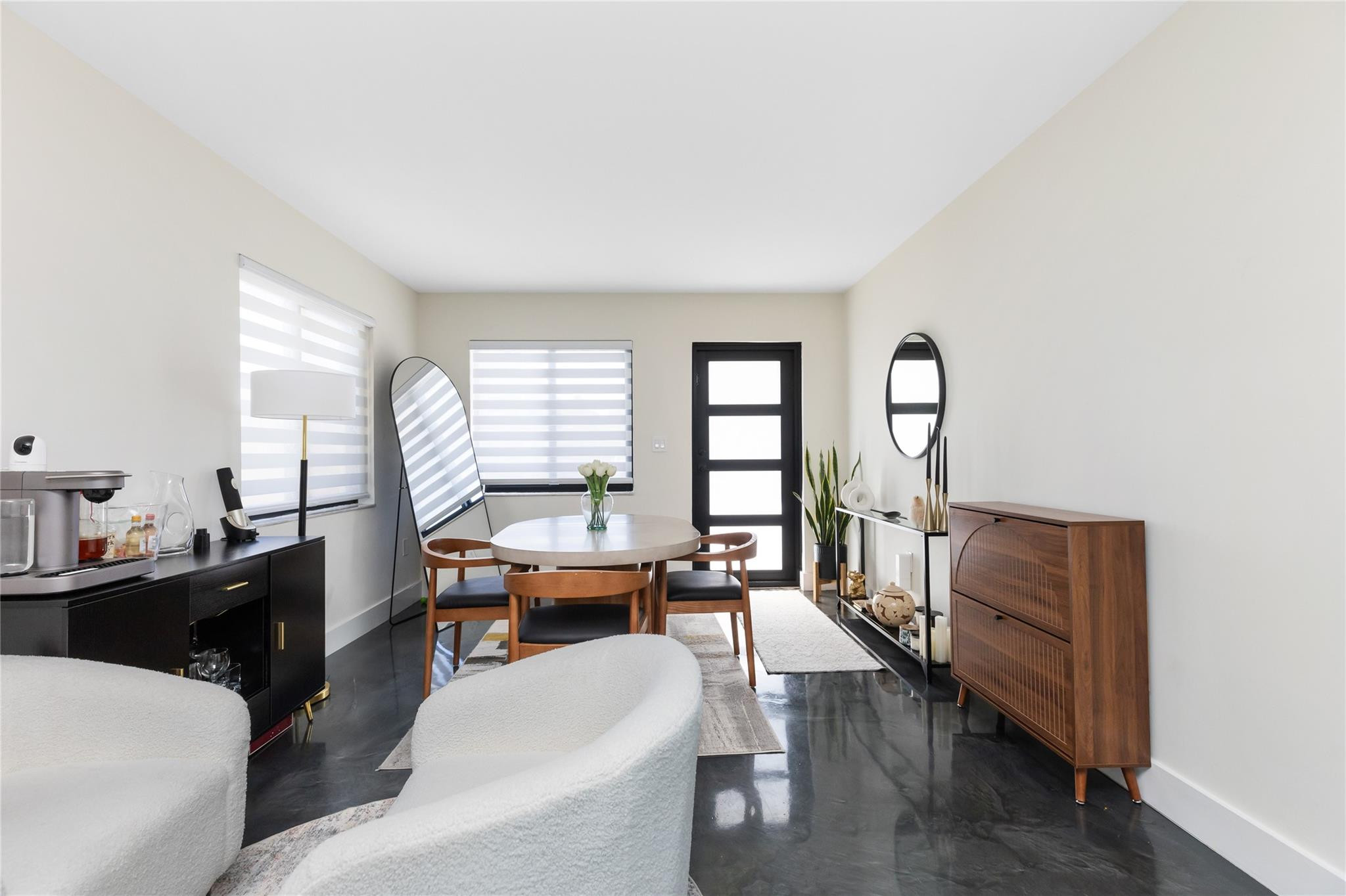 3461 Southwest 24th Street Miami, FL 33145 - Photo 9 of 55 a living room with furniture and a large window