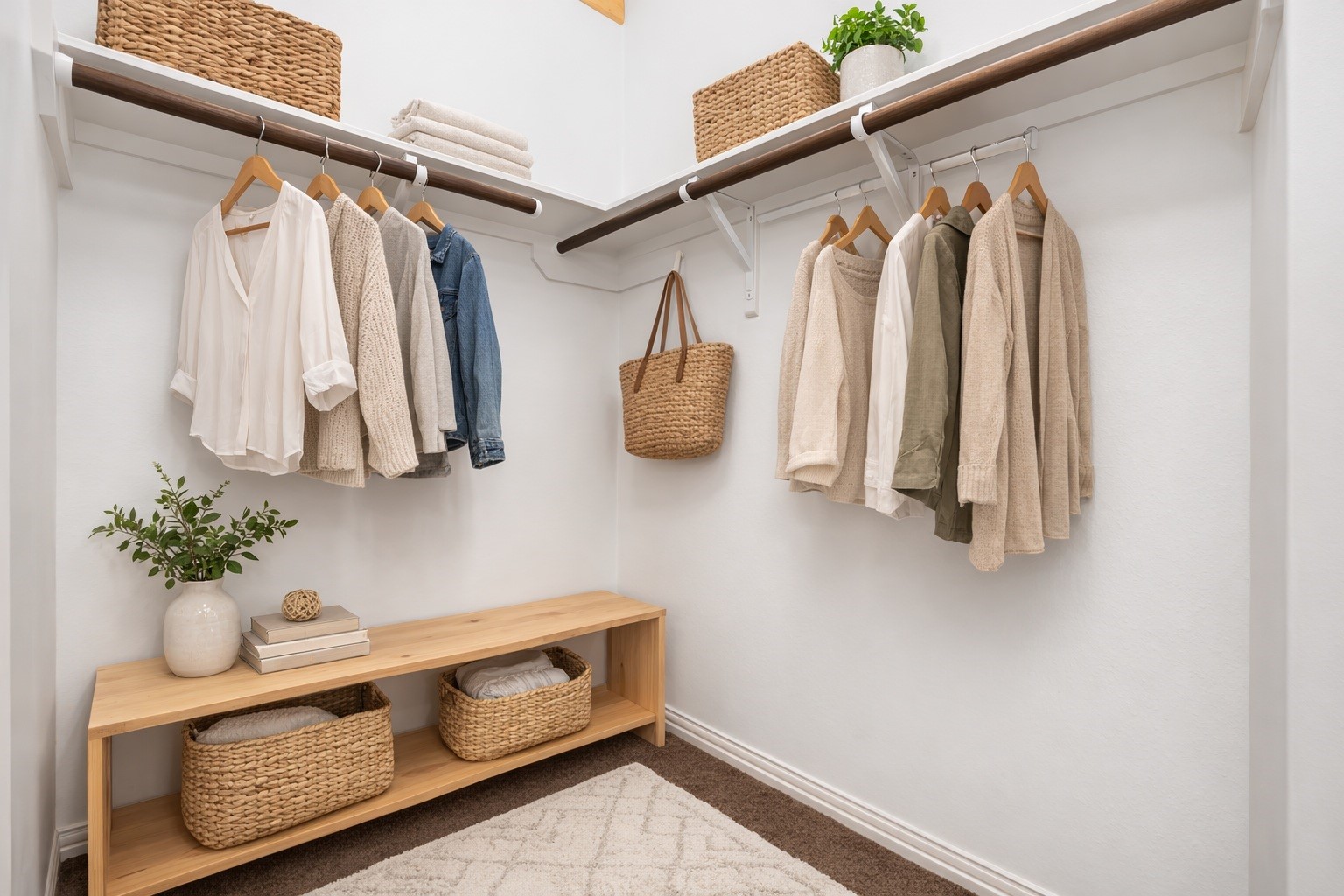 311 Volute Drive Rosharon, TX 77583 - Photo 13 of 21 a view of walk in closet with clothes and shoes
