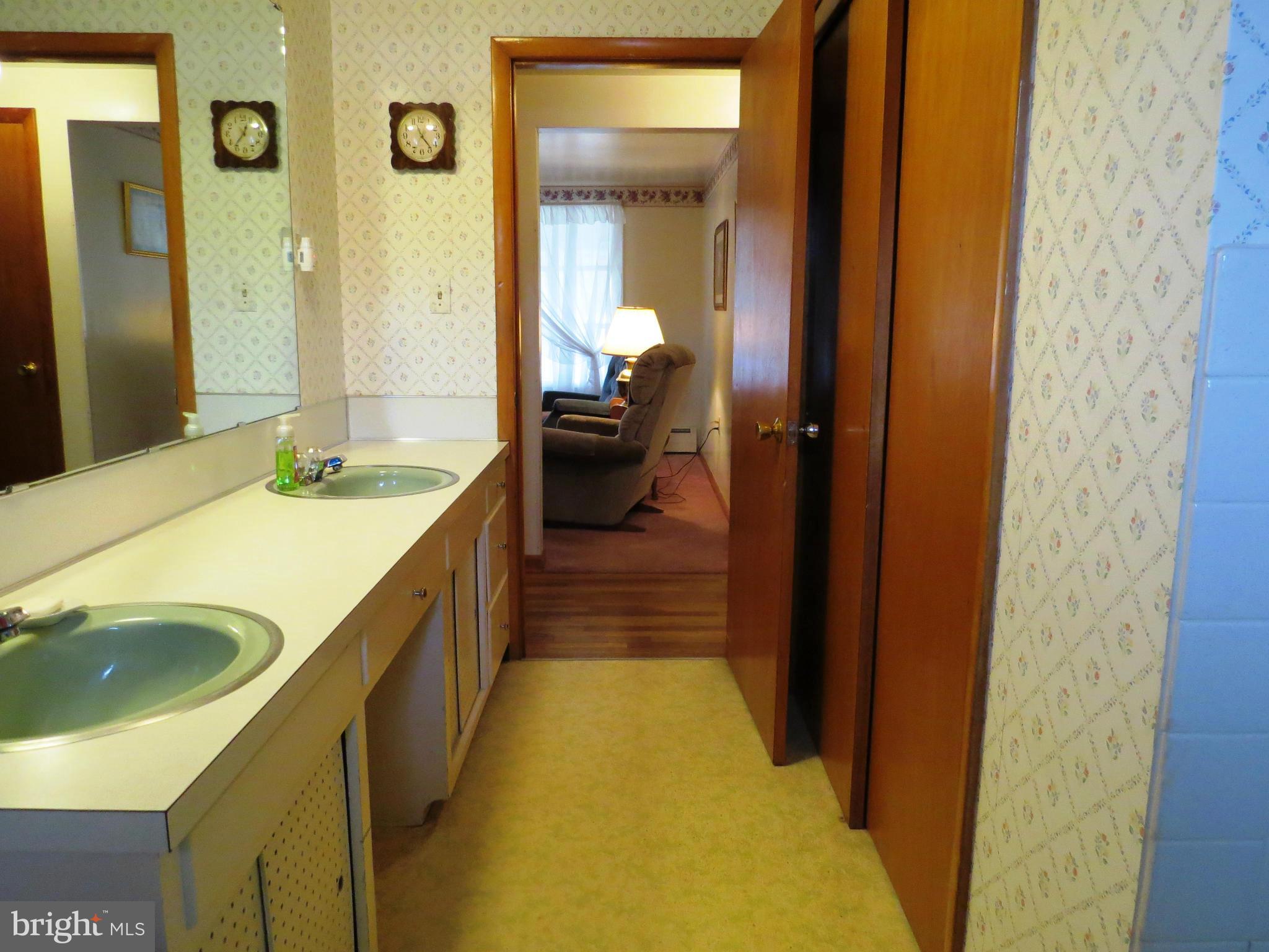 5330 St Pauls Road Manchester, MD 21102 - Photo 12 of 23 a bathroom with a sink and a mirror
