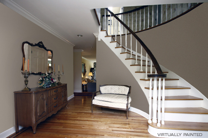 29 Middle Ridge Road New Canaan, CT 06840 - Photo 2 of 16 a view of entryway and hall with wooden floor
