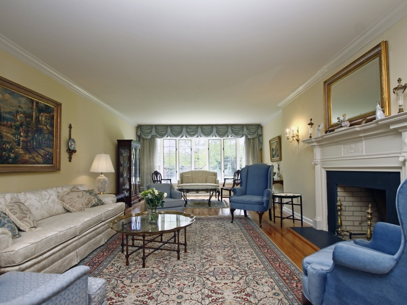 29 Middle Ridge Road New Canaan, CT 06840 - Photo 3 of 16 a living room with furniture fireplace and window