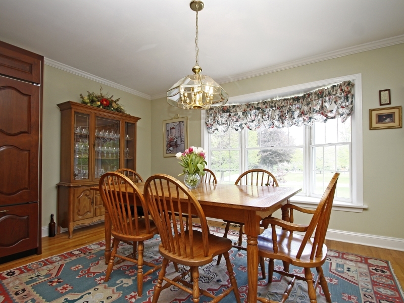 29 Middle Ridge Road New Canaan, CT 06840 - Photo 6 of 16 a view of a dining room with furniture window and wooden floor