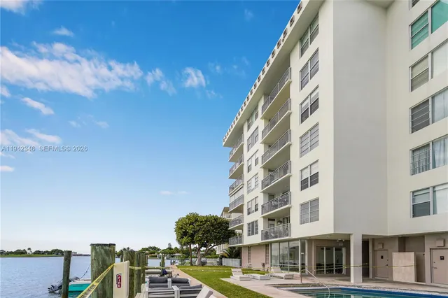 a front view of a building