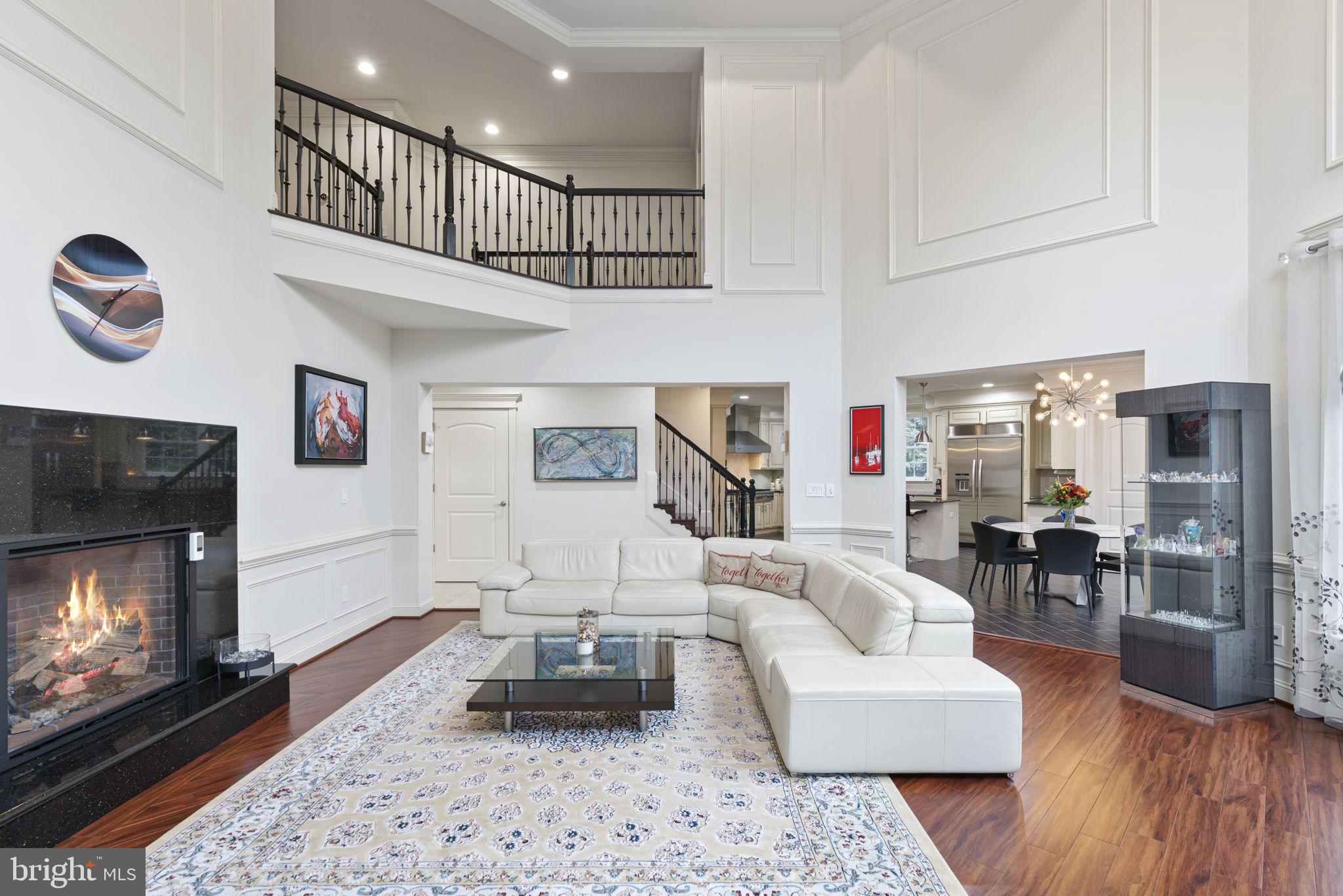 1204 Allendale Road McLean, VA 22101 - Photo 18 of 62 a living room with furniture and a fireplace