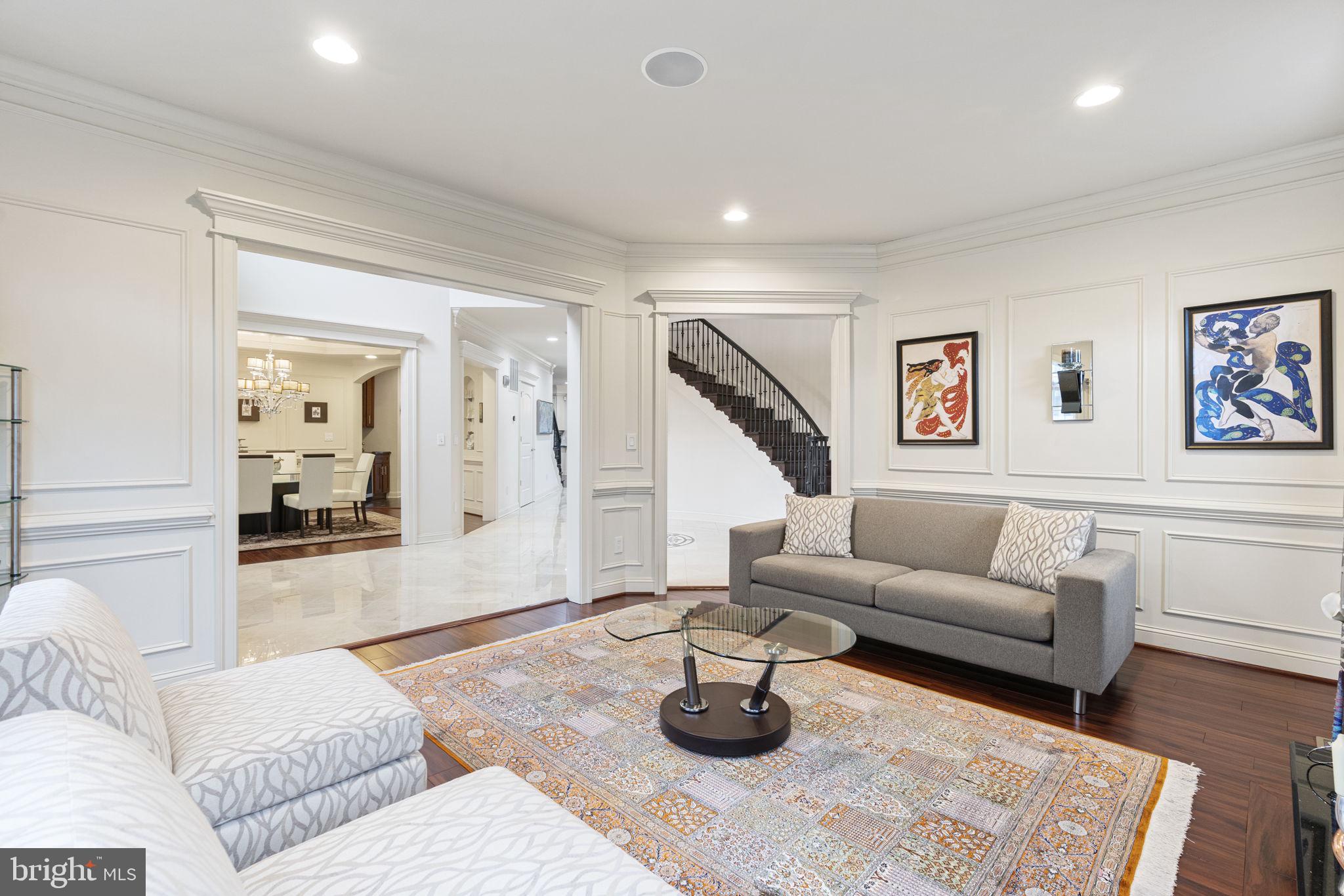 1204 Allendale Road McLean, VA 22101 - Photo 23 of 62 a living room with furniture and a wooden floor