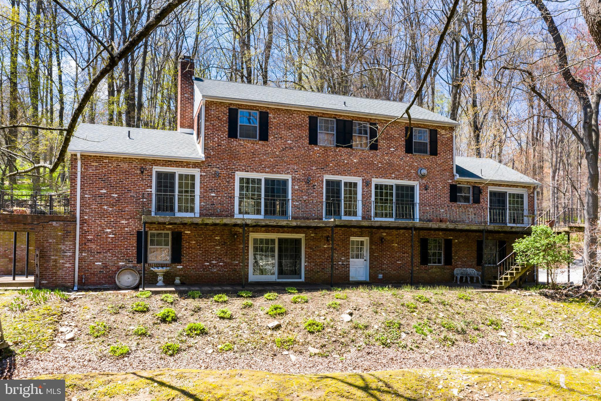 108 Township Line Road Exton, PA 19341 - Photo 25 of 60 Entire House is SOLID Brick - Rear View