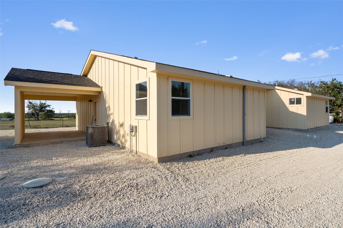 533 Hackberry Road, Unit A & B Salado, TX 76571 - Photo 17 of 17 a view of a house with a snow in the yard