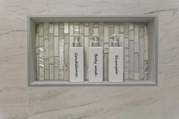 a view of wooden door