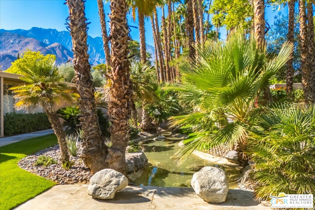 360 Cabrillo Road, Unit 220 Palm Springs, CA 92262 - Photo 37 of 57 a view of a tree in a yard