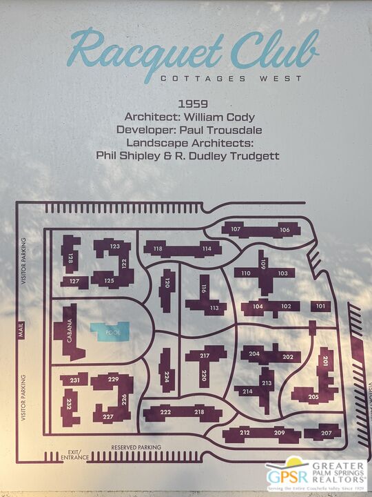 360 Cabrillo Road, Unit 220 Palm Springs, CA 92262 - Photo 53 of 57 view of a room with gym equipment