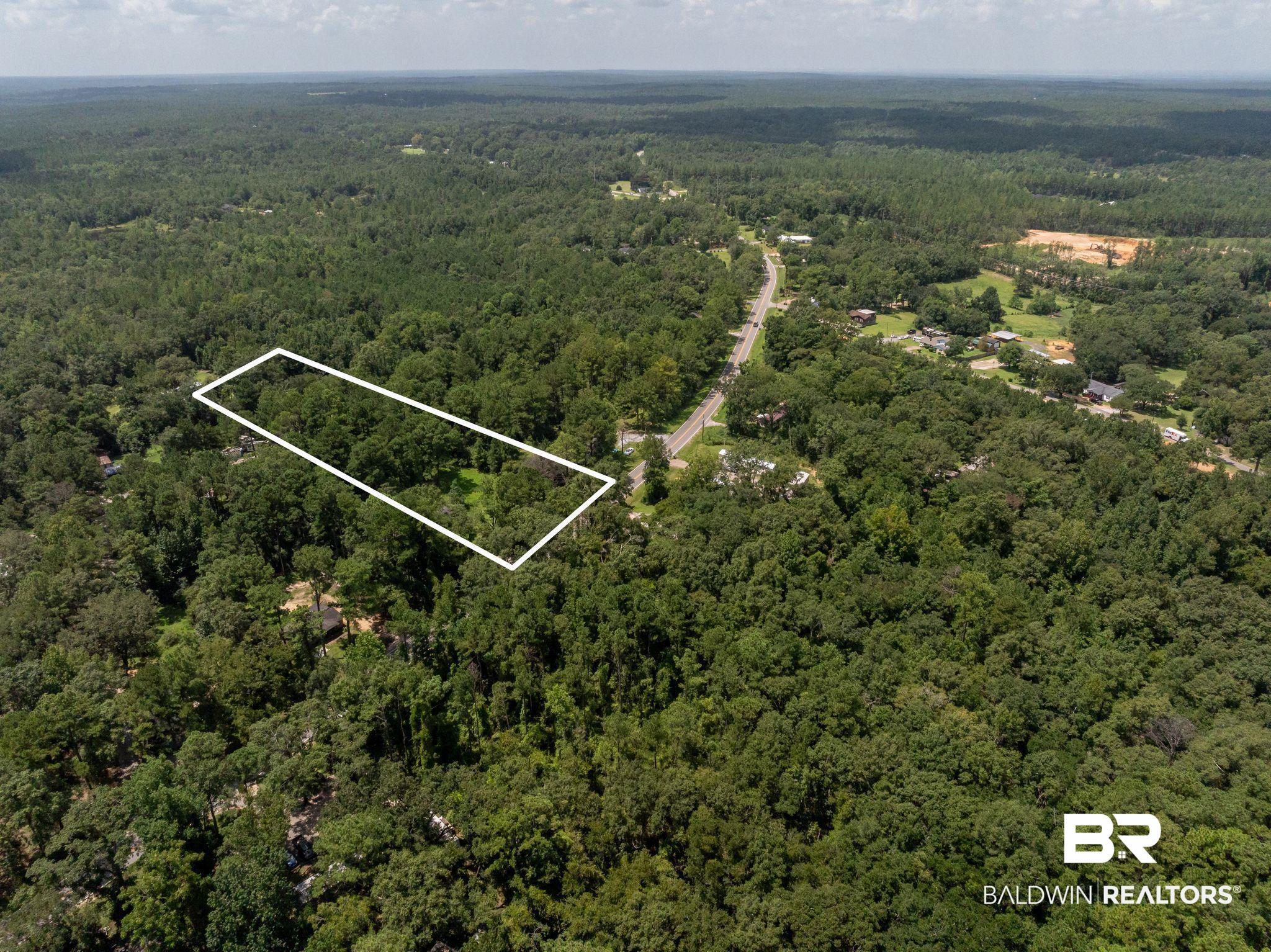 13246 County Road 138 Bay Minette, AL 36507 - Photo 4 of 4 Birds eye view of property