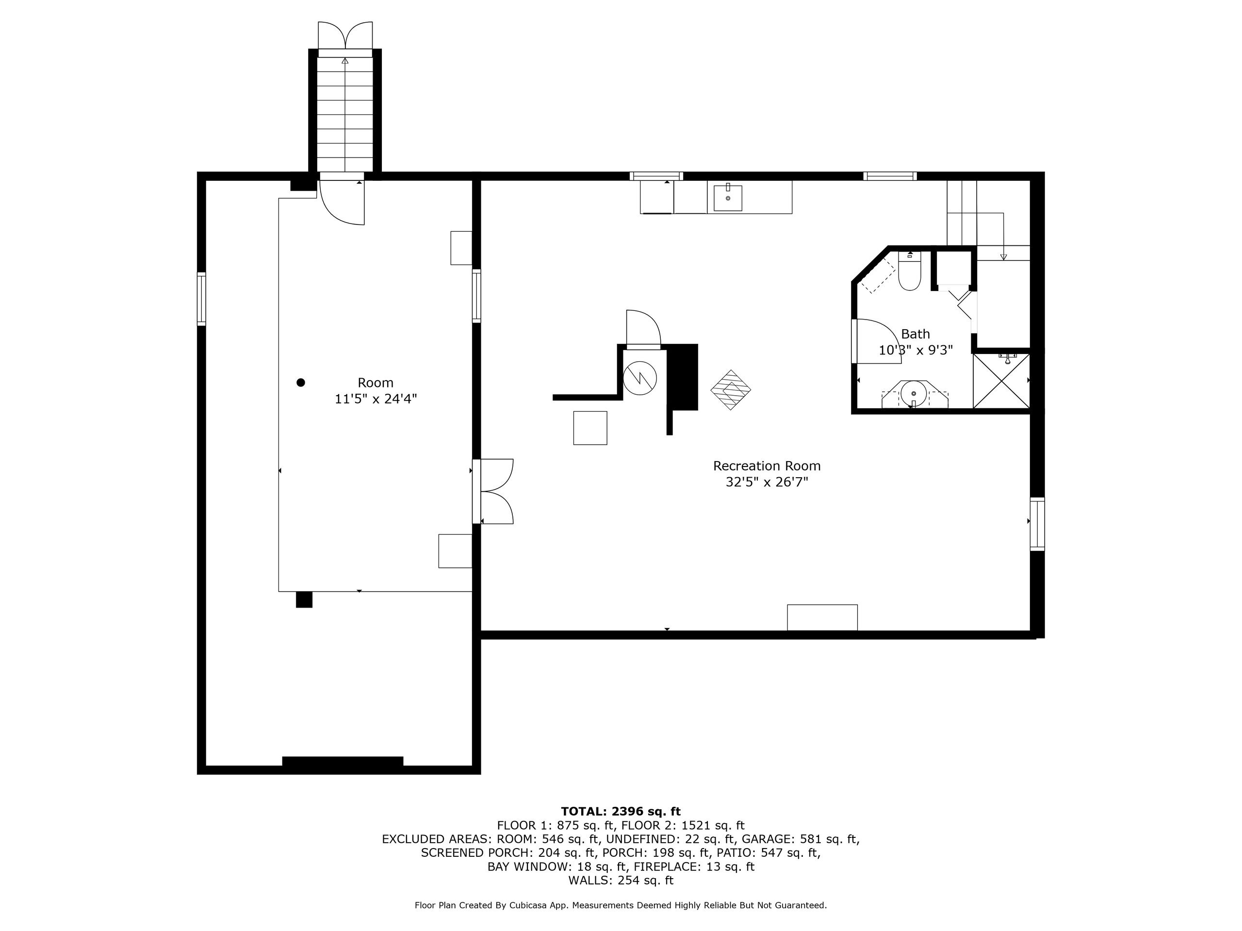 W7478 County Road 358 Daggett, MI 49821 - Photo 67 of 70 Partially Finished Basement