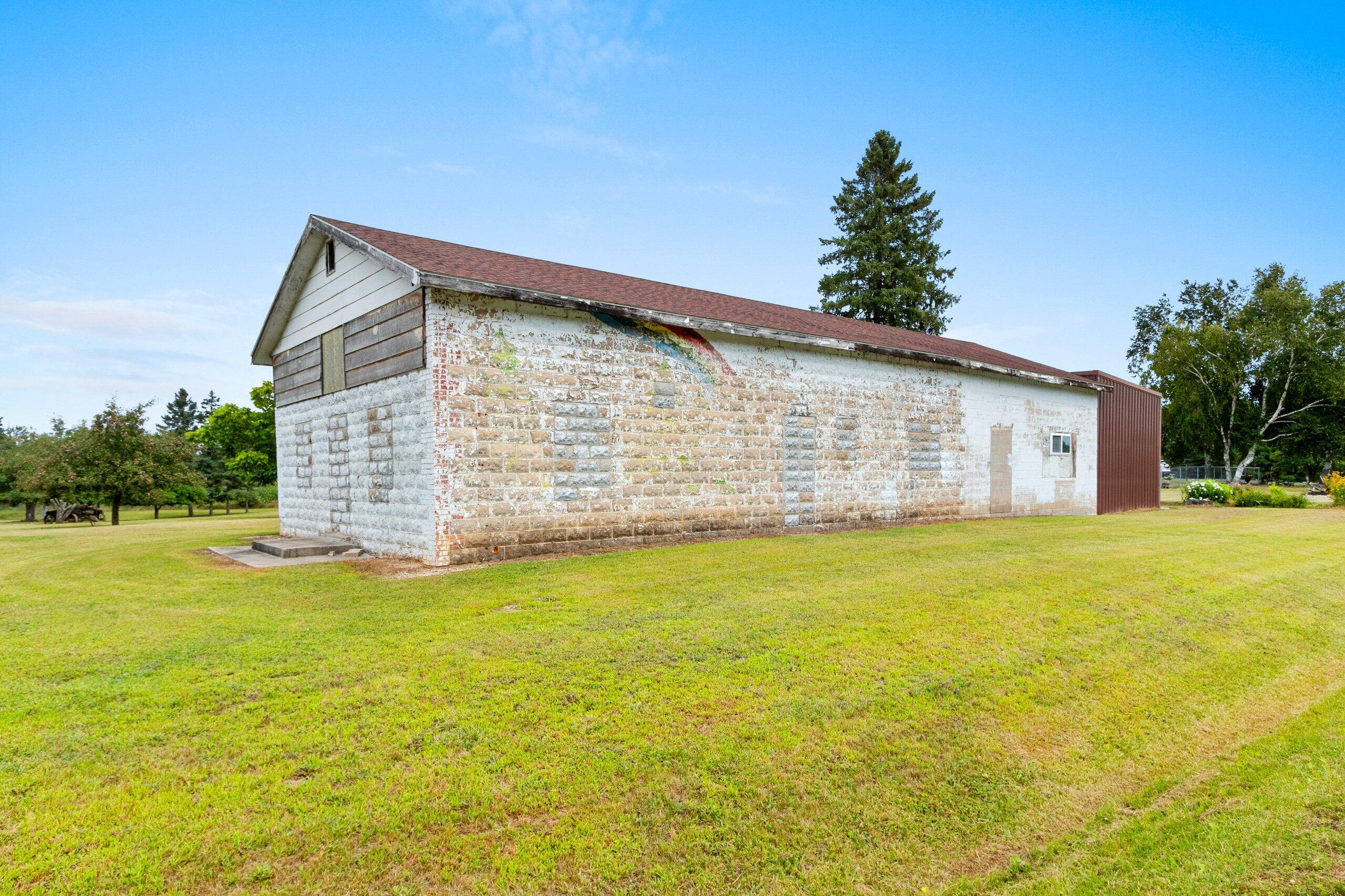 W7478 County Road 358 Daggett, MI 49821 - Photo 39 of 70 Barn building Concrete & Brick with RV addition