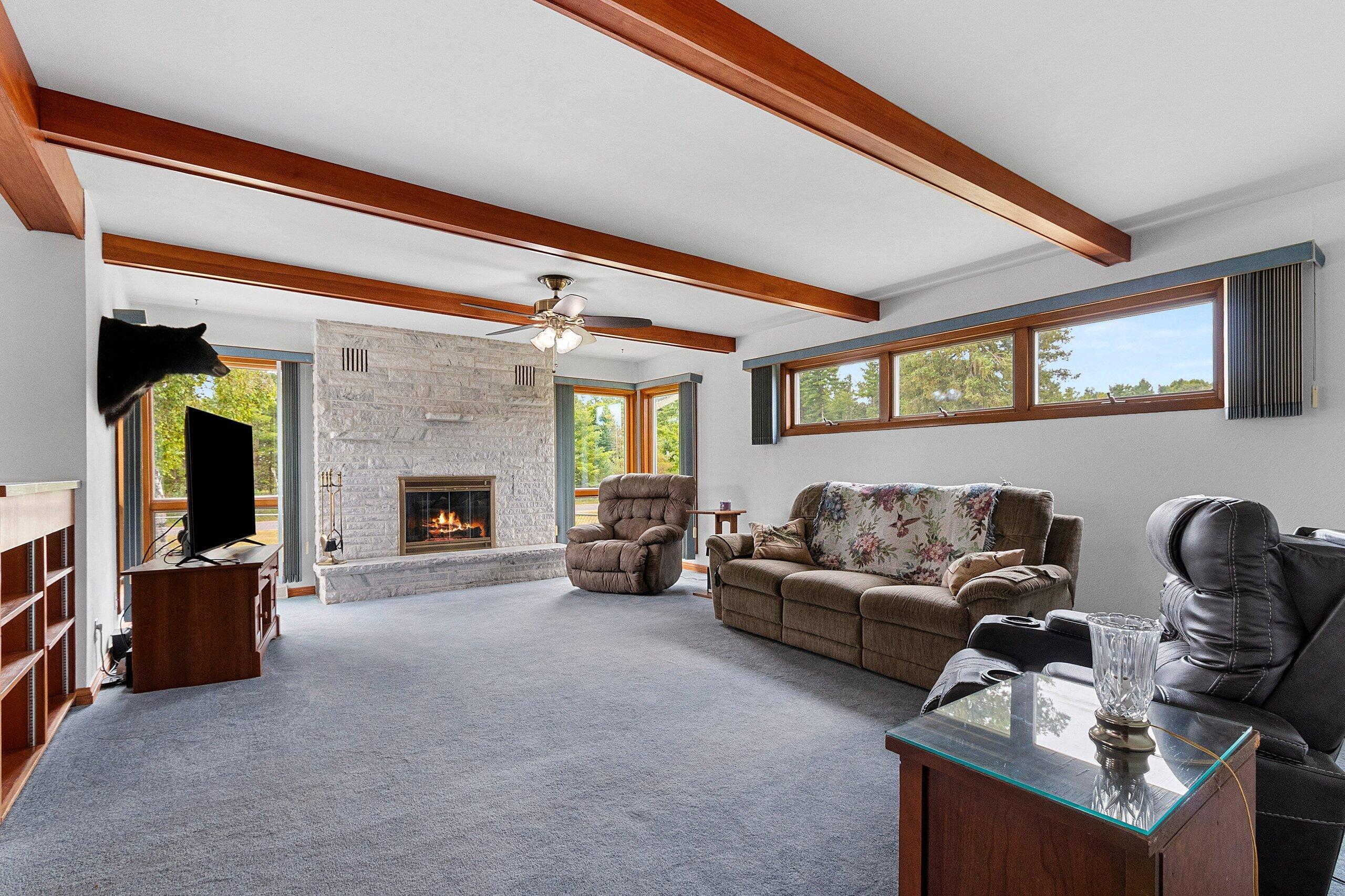 W7478 County Road 358 Daggett, MI 49821 - Photo 3 of 70 Living Room