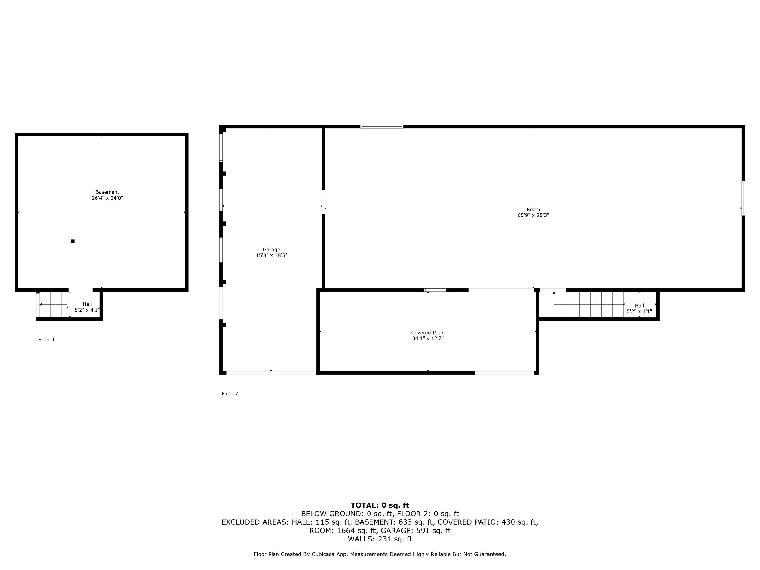 W7478 County Road 358 Daggett, MI 49821 - Photo 70 of 70 Full Barn Floor Plan, both floors
