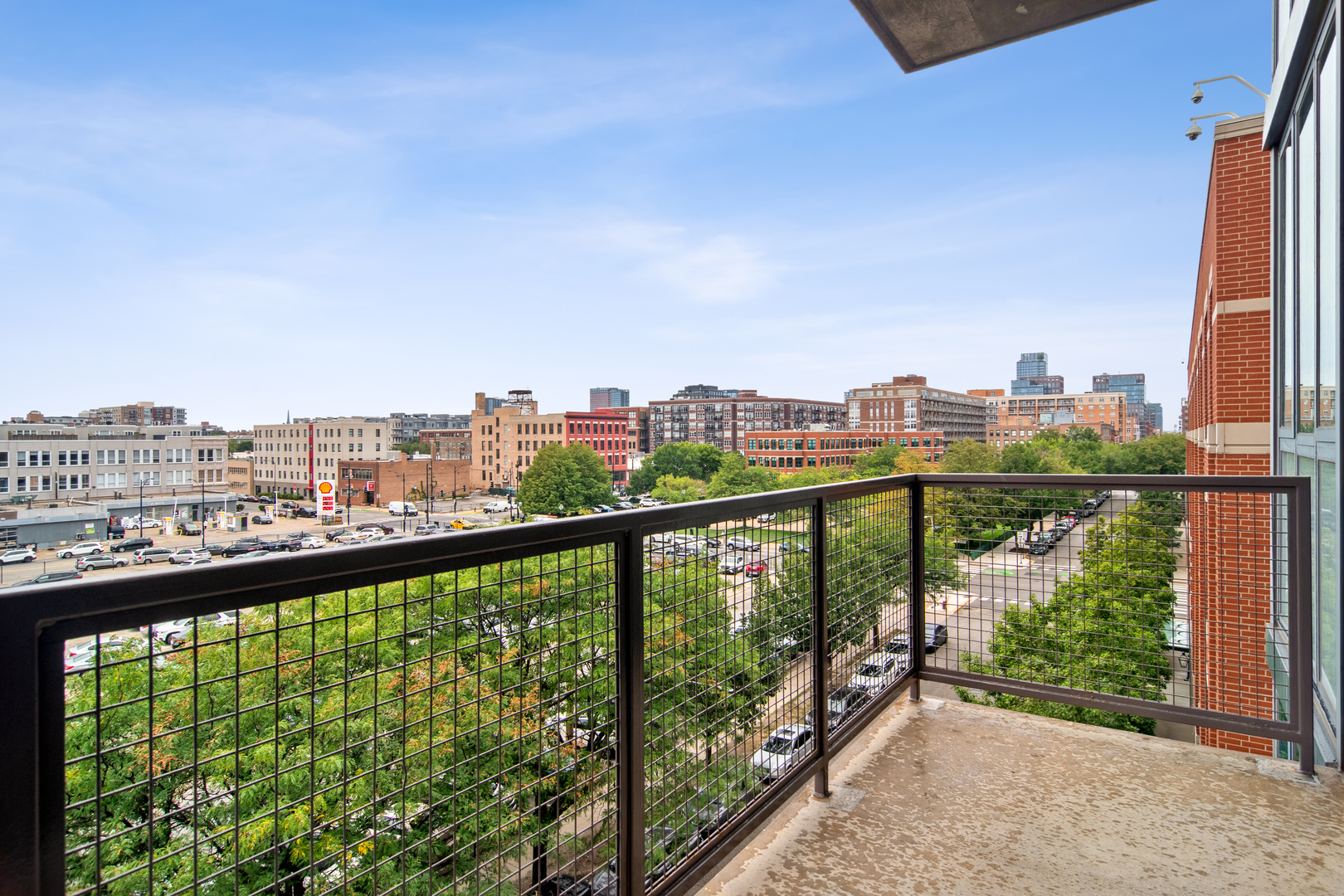 321 South Sangamon Street, Unit 501 Chicago, IL 60607 - Photo 11 of 11 a view of city from a balcony