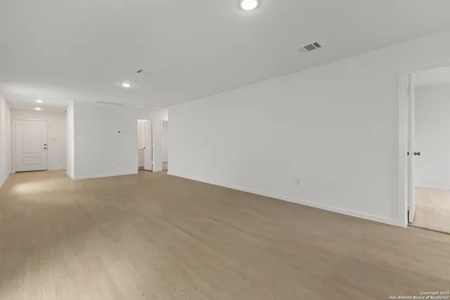 a view of empty room